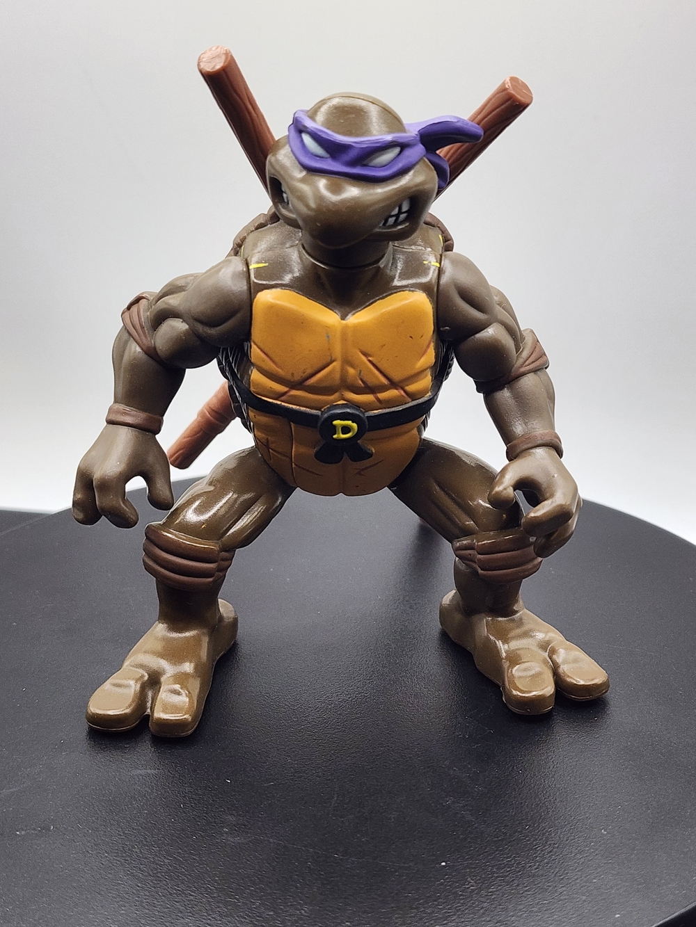 1993 TMNT Cartwheeling Karate Don Playmates Donatello Mirage Studios Loose